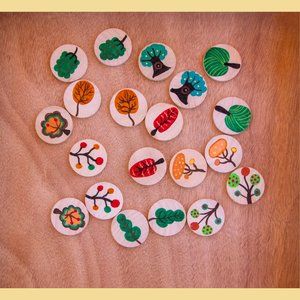 Montessori Toys | Matching Game | Wood Toys